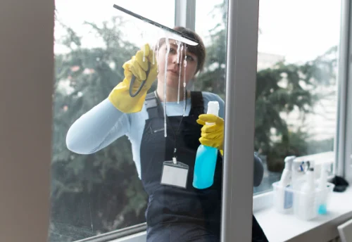 Nettoyage de vitres intérieures et extérieures à Domérat